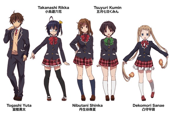 Characters of Chunibyou